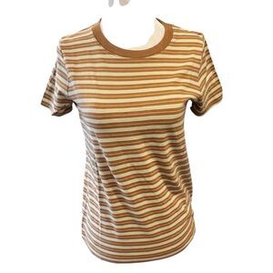 NWT‎ Madewell Northside Vintage striped tee in size xs